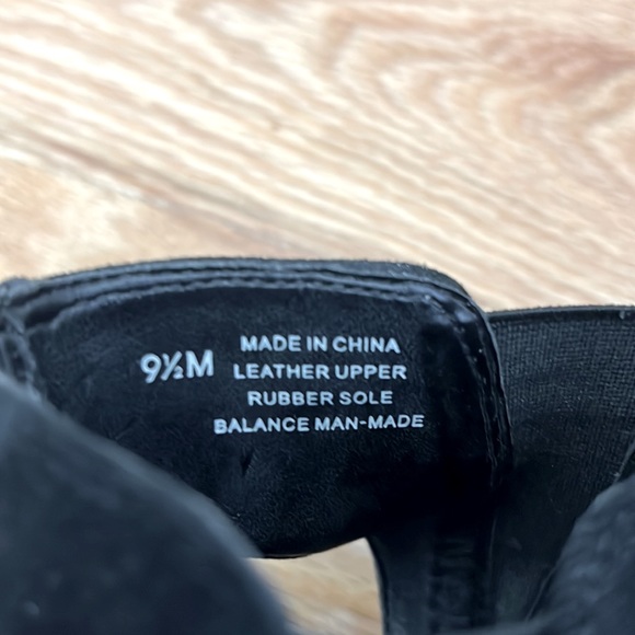 Vaneli Peep Toe Block Heels - Black - Size 9.5 - Picture 8 of 9